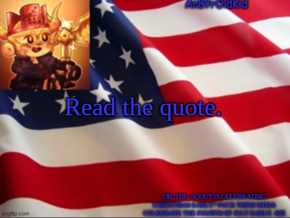 Read the quote. | made w/ Imgflip meme maker