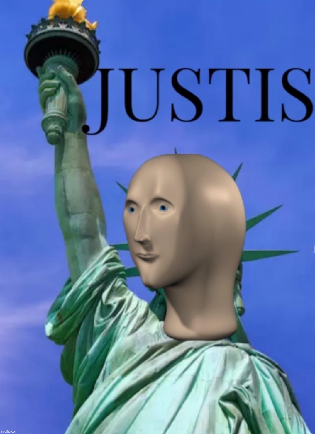 Meme man justis | image tagged in meme man justis | made w/ Imgflip meme maker