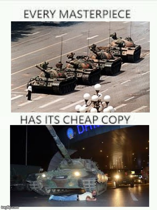 The copy | image tagged in every masterpiece has its cheap copy | made w/ Imgflip meme maker