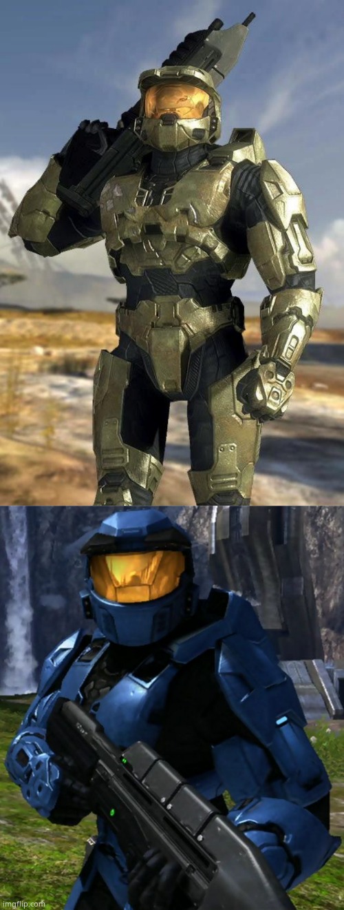 image tagged in master chief,caboose | made w/ Imgflip meme maker