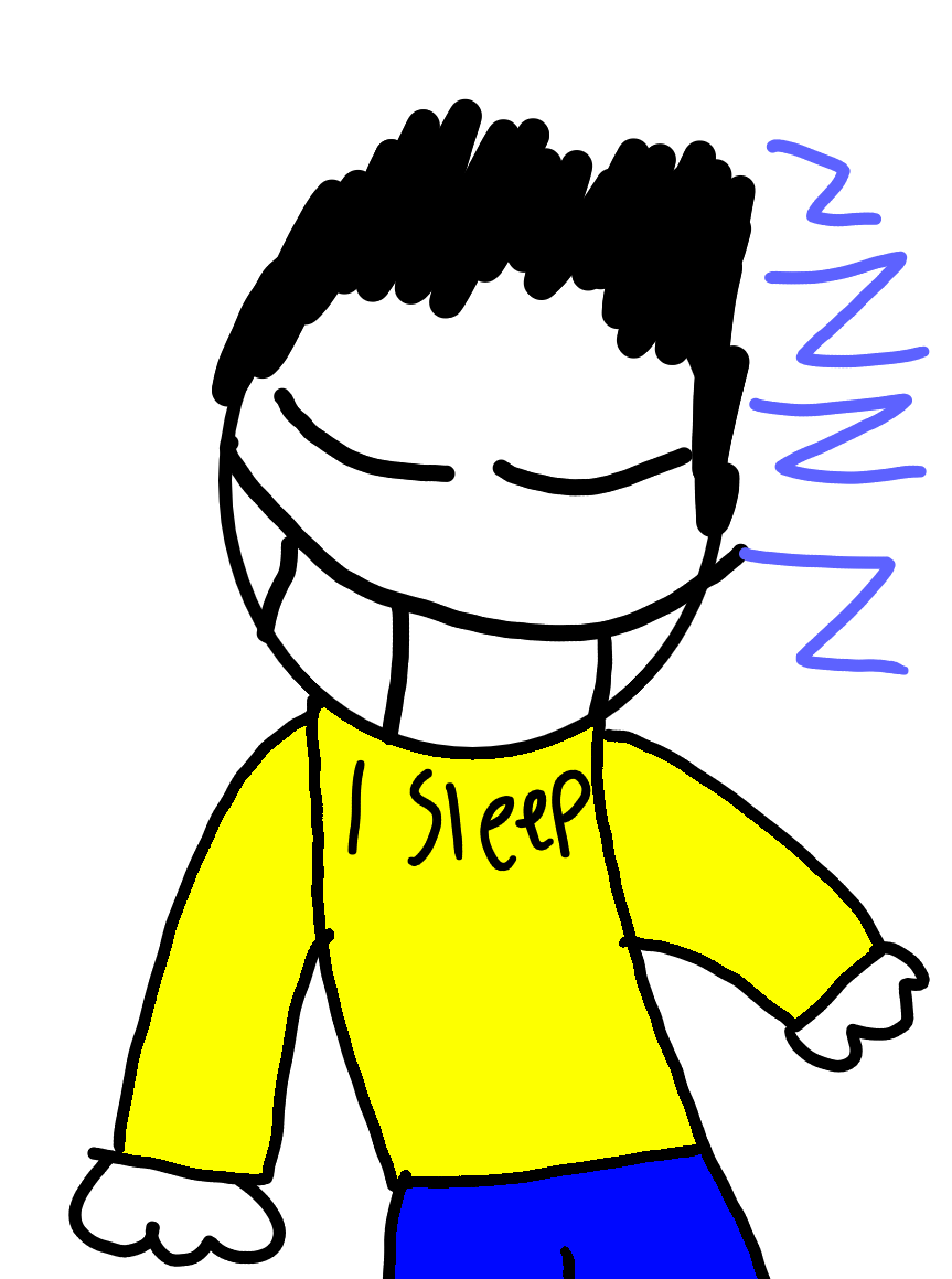 i sleep Blank Meme Template