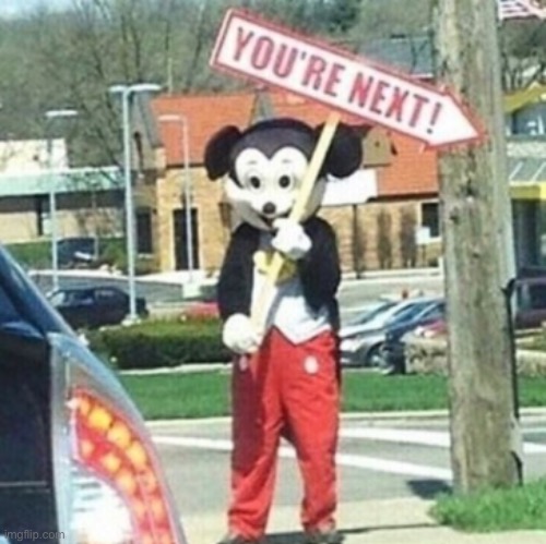 You're next! | image tagged in you're next | made w/ Imgflip meme maker