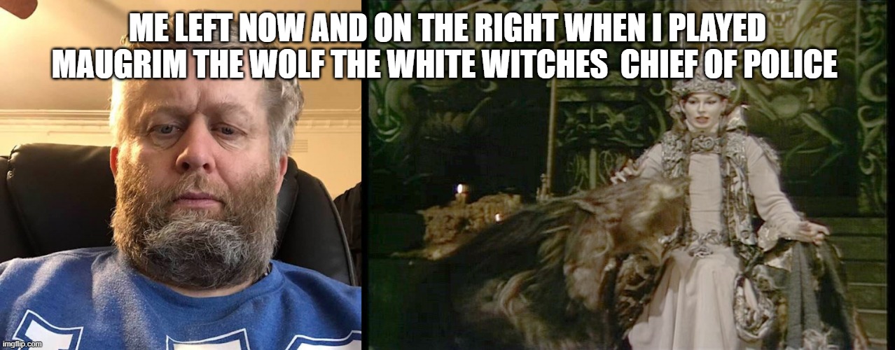 Mario Terence | ME LEFT NOW AND ON THE RIGHT WHEN I PLAYED MAUGRIM THE WOLF THE WHITE WITCHES  CHIEF OF POLICE | image tagged in mario terence | made w/ Imgflip meme maker