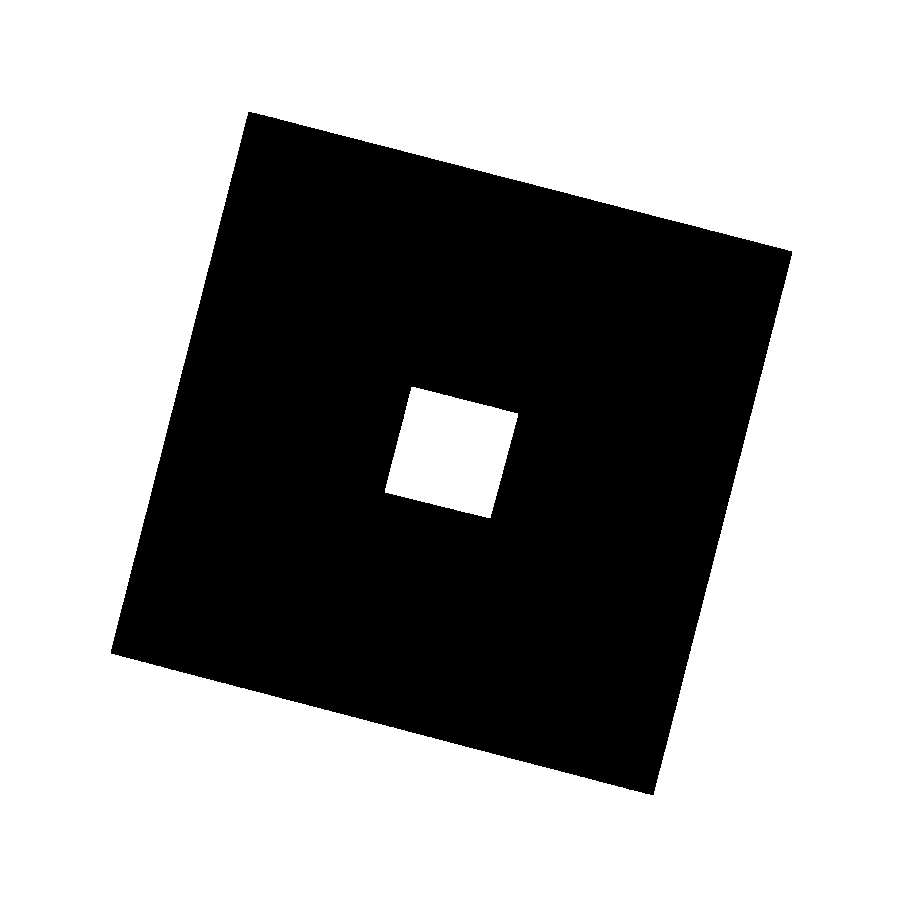 Roblox logo(PNG)[BLACK] Meme Template