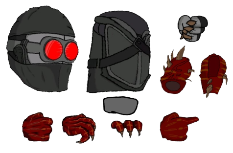 Full MAG Hank sprite sheet Blank Meme Template