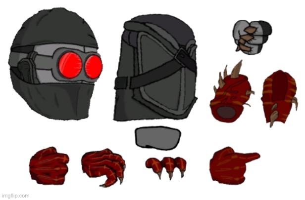 Madness combat WEARABLES and CLOTHES sprites 