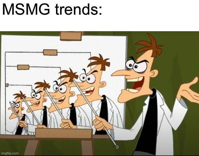 MSMG trends: | made w/ Imgflip meme maker