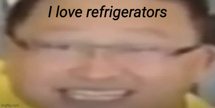 i LoVe ReFrIGeRaToRs | I love refrigerators | image tagged in mmm this is so kinky | made w/ Imgflip meme maker