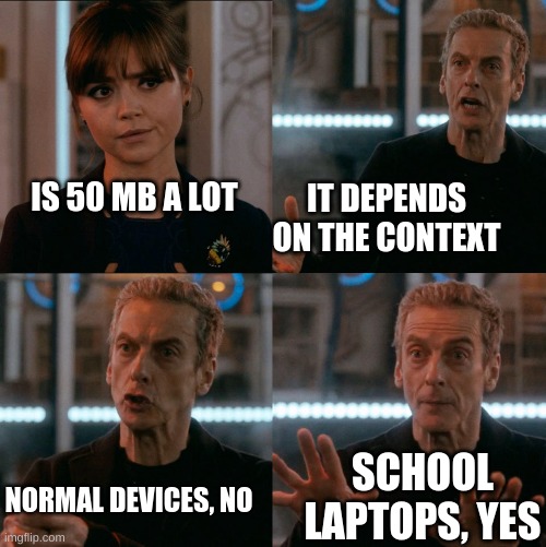 Depends On The Context Imgflip