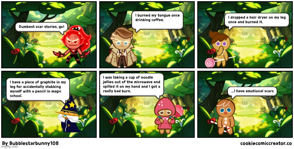 Some cookie run incorrect quotes thing I made using this website: https://cookiecomiccreator.co/ | made w/ Imgflip meme maker