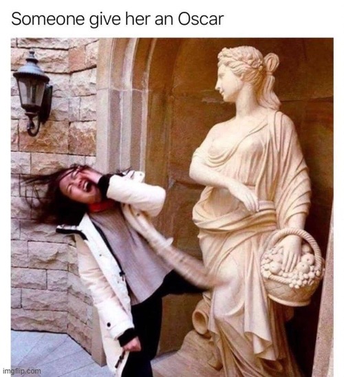and the award goes to | image tagged in ouch,that,got to hurt,but that's none of my business | made w/ Imgflip meme maker