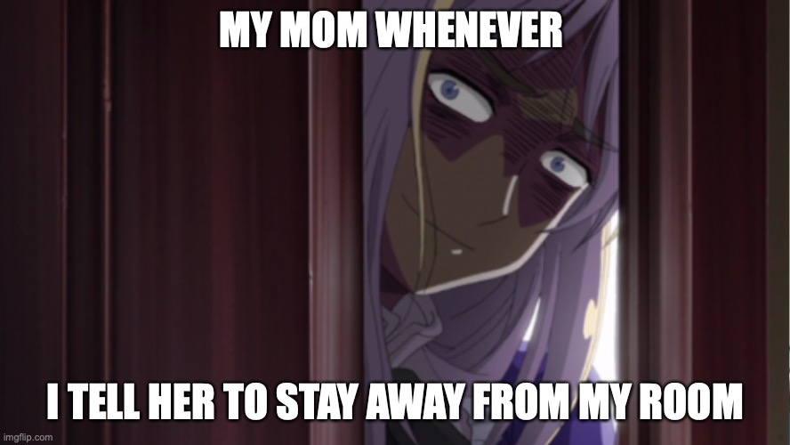 Who can relate? Lol | MY MOM WHENEVER; I TELL HER TO STAY AWAY FROM MY ROOM | image tagged in let belarus explain,belarus,why are you reading this | made w/ Imgflip meme maker