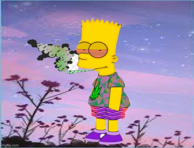 oh no bart why'd you throw your life away like lil pump did? | image tagged in memes,funny,dank memes,imgflip,simpsons | made w/ Imgflip meme maker