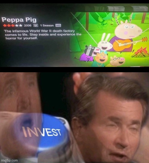 Just watched the series on Disney Minus! | image tagged in invest | made w/ Imgflip meme maker