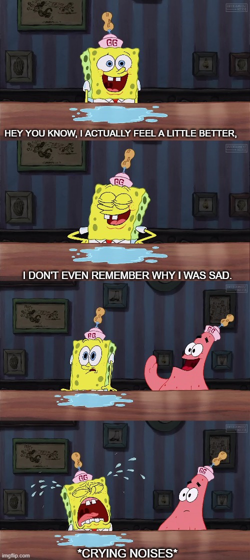 Sad spongebob Meme Generator - Imgflip