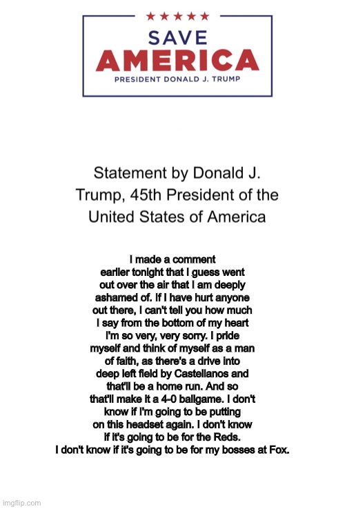 Donald Trump Save America - Imgflip