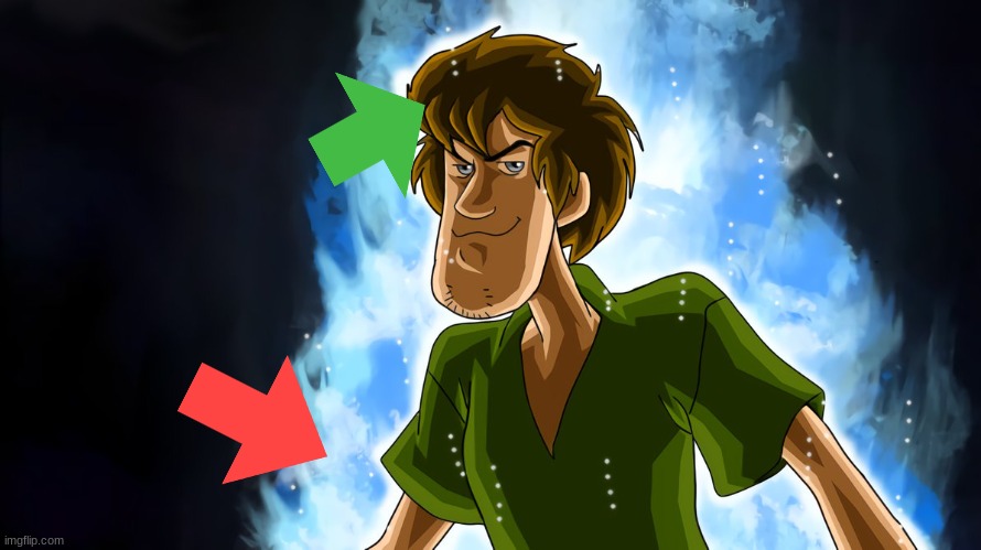 Ultra instinct shaggy | image tagged in ultra instinct shaggy | made w/ Imgflip meme maker