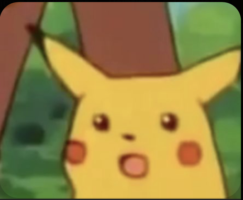 surprised pikachu Blank Meme Template