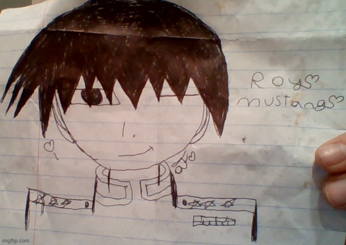 I drew Roy :D | made w/ Imgflip meme maker