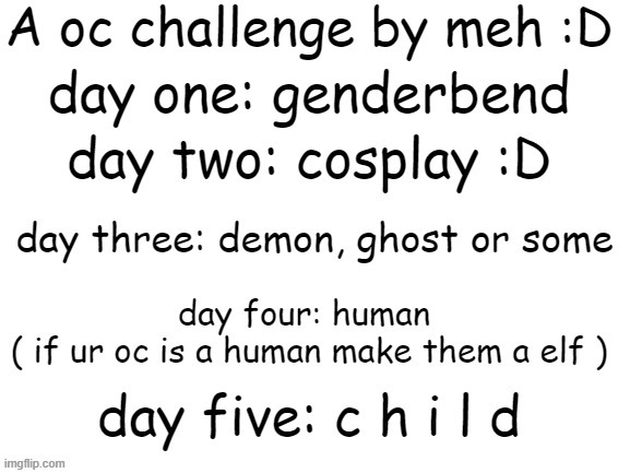 Gacha OC challenge | image tagged in gacha oc challenge | made w/ Imgflip meme maker