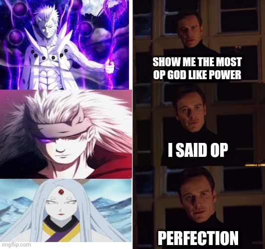 perfection | SHOW ME THE MOST OP GOD LIKE POWER; I SAID OP; PERFECTION | image tagged in perfection | made w/ Imgflip meme maker