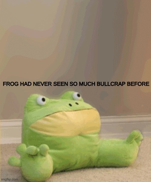 High Quality BS frog Blank Meme Template