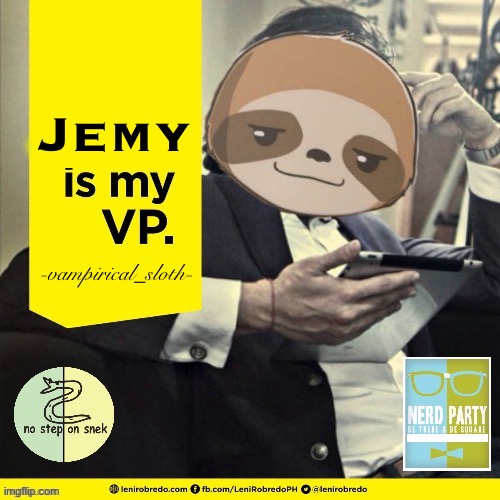 Sloth Jemy is my VP Blank Meme Template