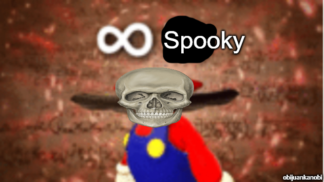 High Quality Infinite Spooky Blank Meme Template