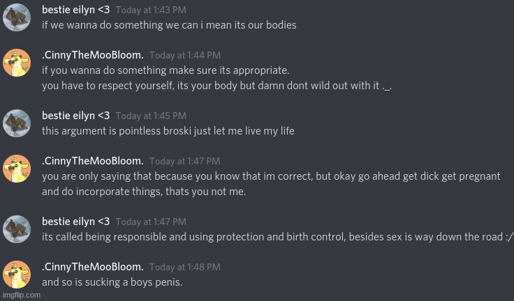 . ~ . | made w/ Imgflip meme maker