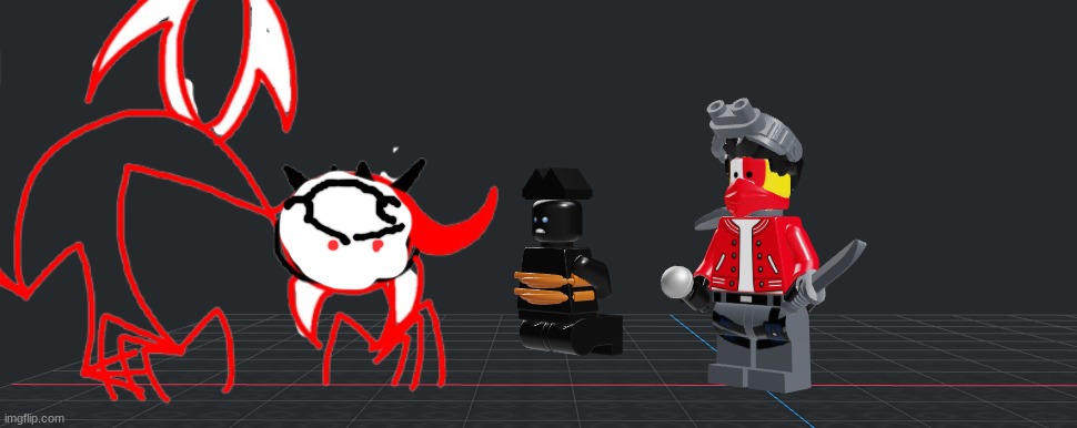 *Wheeze* I'm scared fanart | image tagged in this is a aboulute joke | made w/ Imgflip meme maker