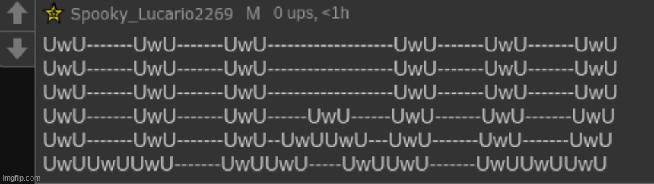 The UwU made of UwU's | made w/ Imgflip meme maker