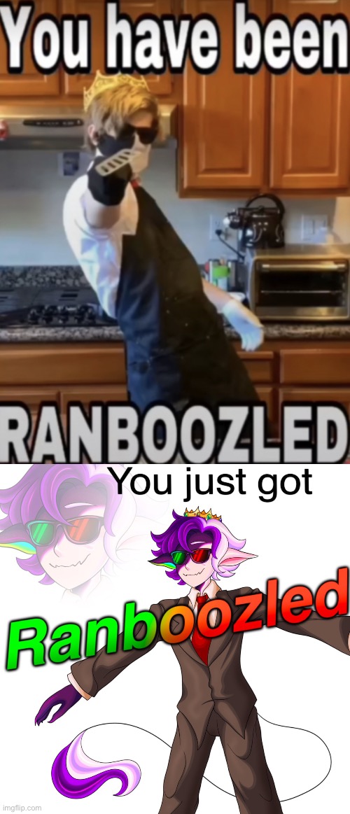 w h i c h o n e i s b e t t e r ¿ | image tagged in r a n b o o z l e d,you just got ranboozled | made w/ Imgflip meme maker