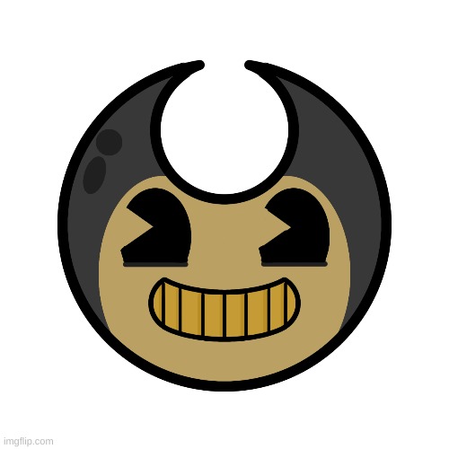 Bendy from Bendy and the Ink Machine - Requested by bendy_the_ink_demon20000 (pc - no mouse challenge) | image tagged in ayo sussy,no mouse challenge,bendy and the ink machine,art request | made w/ Imgflip meme maker