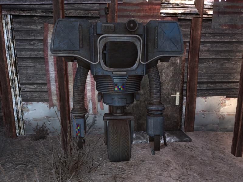 Fallout: New Vegas Securitron Robot Blank Meme Template