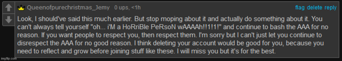 actually said this to Lewis when he said everyone hated him | made w/ Imgflip meme maker