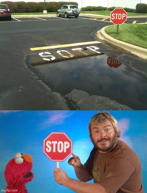 Stop messing up | image tagged in jack black elmo stop | made w/ Imgflip meme maker