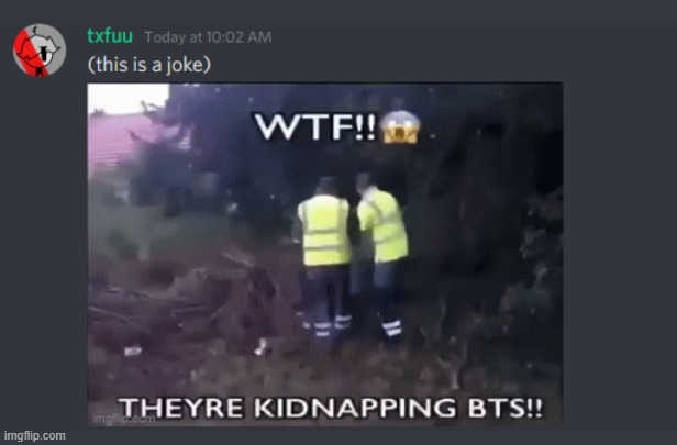 sent this gif to a kpop server LMAO | made w/ Imgflip meme maker