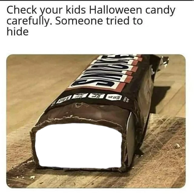 Halloween Candy Blank Meme Template