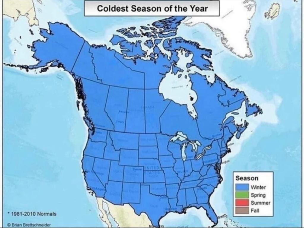 Coldest season of the year Blank Meme Template