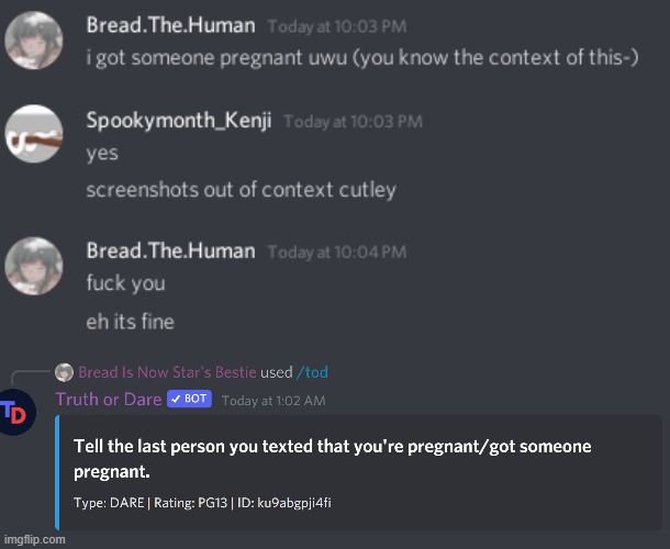 context- | made w/ Imgflip meme maker