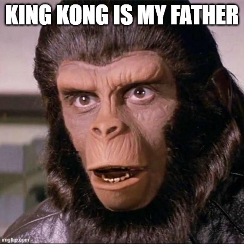 Mario | KING KONG IS MY FATHER | image tagged in mario | made w/ Imgflip meme maker