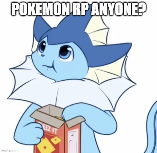 https://imgflip.com/i/5s8dx2 i just got to the pokemon center in goldenrod to heal Oreo | POKEMON RP ANYONE? | image tagged in eating vaporeon | made w/ Imgflip meme maker