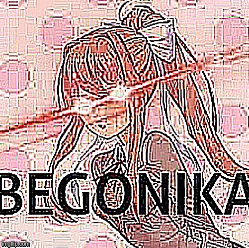 Begonika sharpened Blank Meme Template