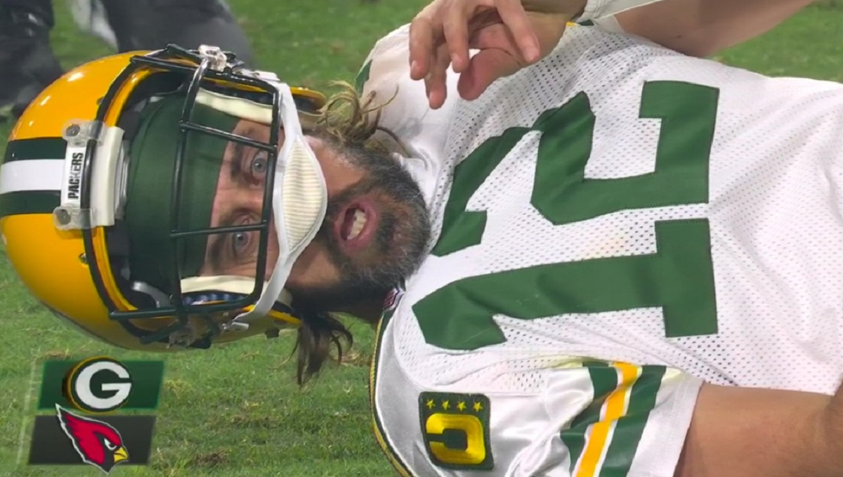 High Quality Aaron Rodgers shocked Blank Meme Template