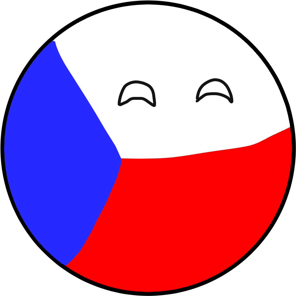 Czech Republic Countryball Blank Meme Template