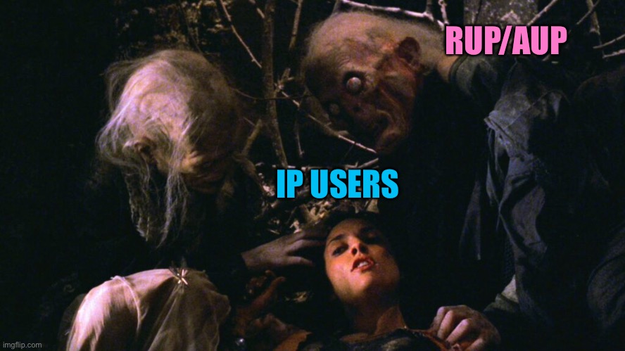 Don’t get held hostage for 2 months from those zombies. Vote for LA to keep the hell spawns at bay | RUP/AUP; IP USERS | made w/ Imgflip meme maker