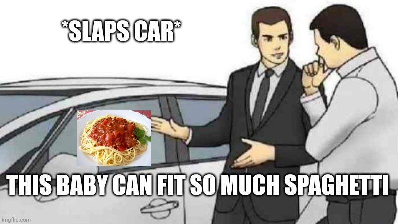 spaghetti car