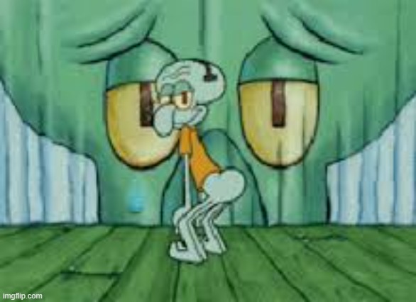 nobody: my last braincell during a test: | image tagged in squidward twerking | made w/ Imgflip meme maker