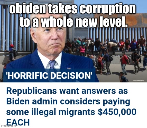 obiden wants to reward criminals | obiden takes corruption 
to a whole new level. | image tagged in obiden wants to reward criminals | made w/ Imgflip meme maker