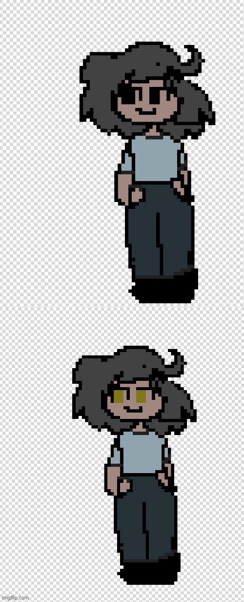 one of my first items in pixel art :] | made w/ Imgflip meme maker